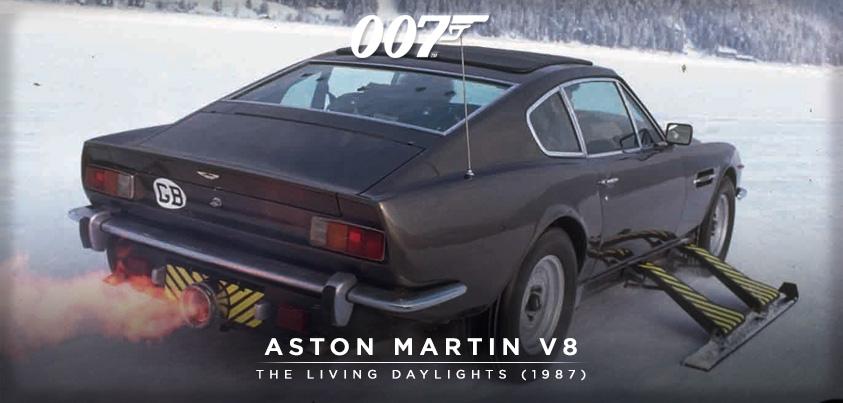 James Bond on Twitter: "Bond's Aston Martin V8 from THE LIVING ...