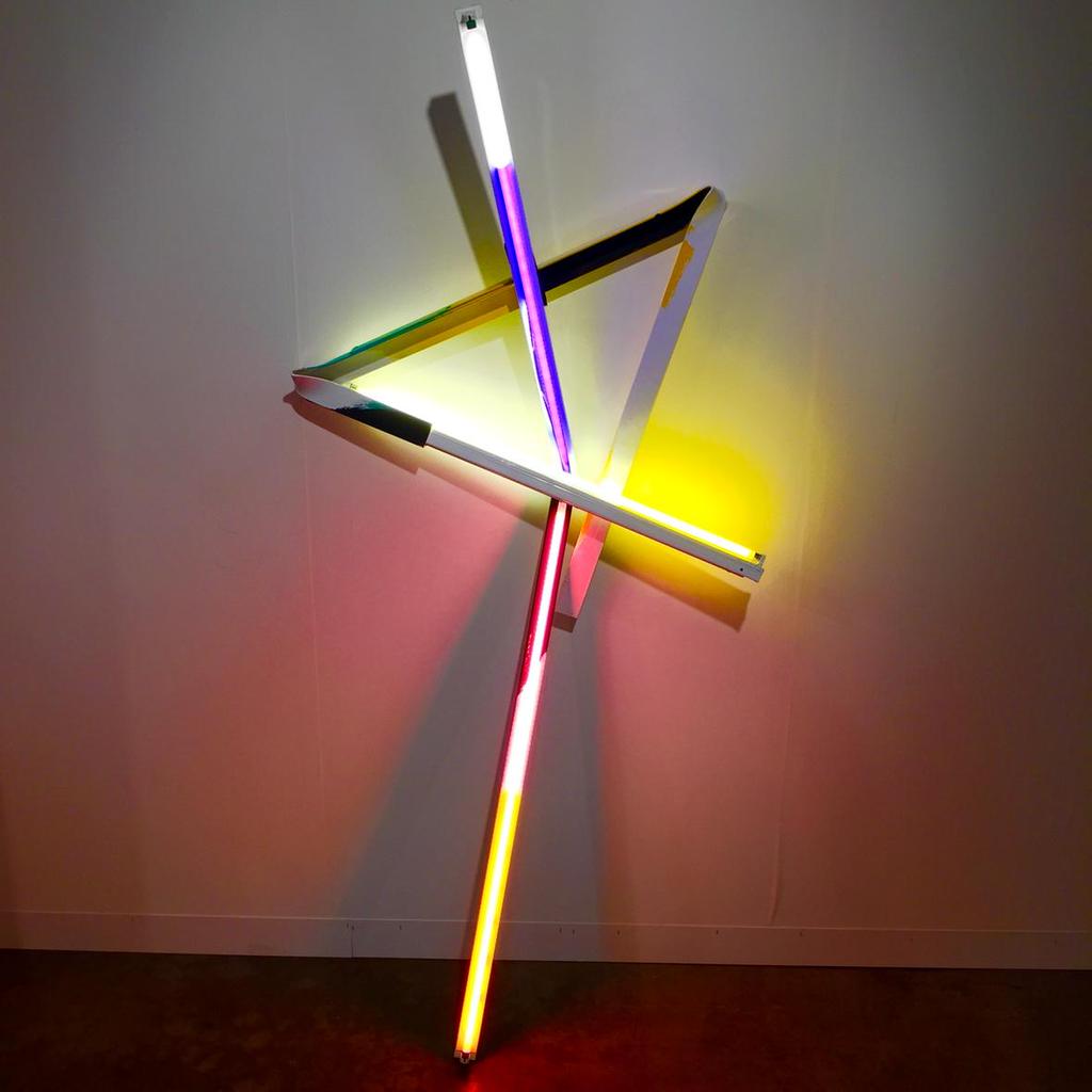 ArtBasel's tweet photo. Mark Handforth, 'Amber Radical', 2014 at The Modern Institute (@TMIGLA) #ABMBgalleries #ArtBasel http://t.co/lreyBq8tfR