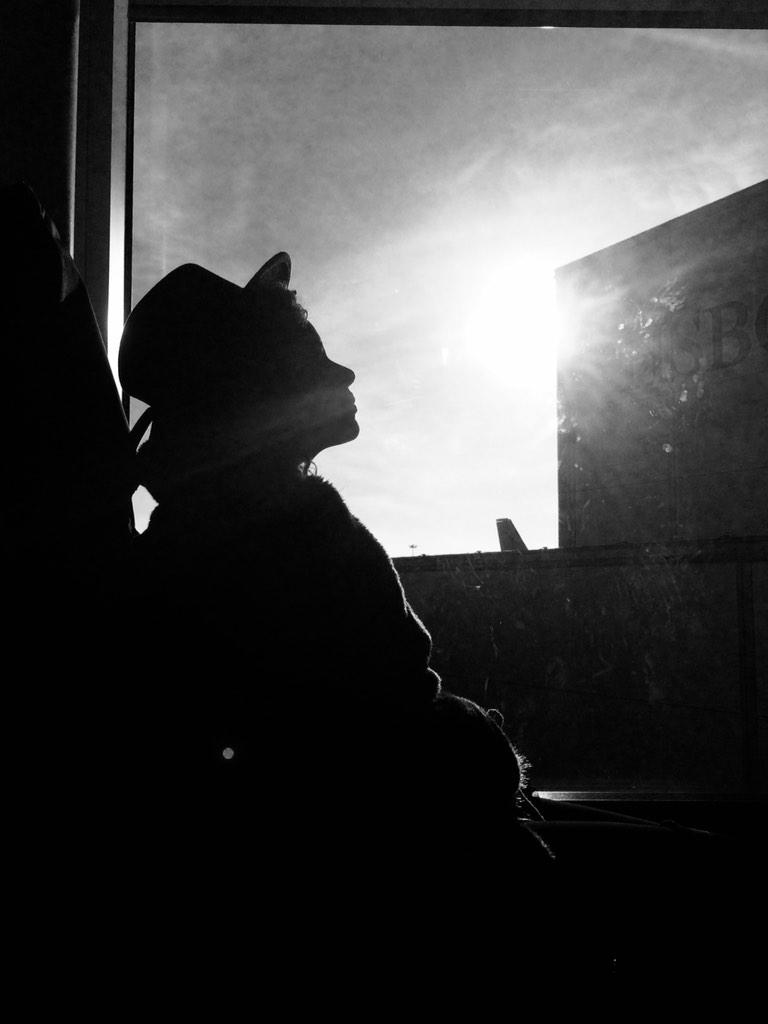 Ludy getting in the zone