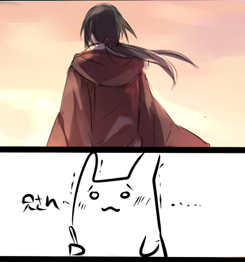 兄さんの絵を描く時.... 
