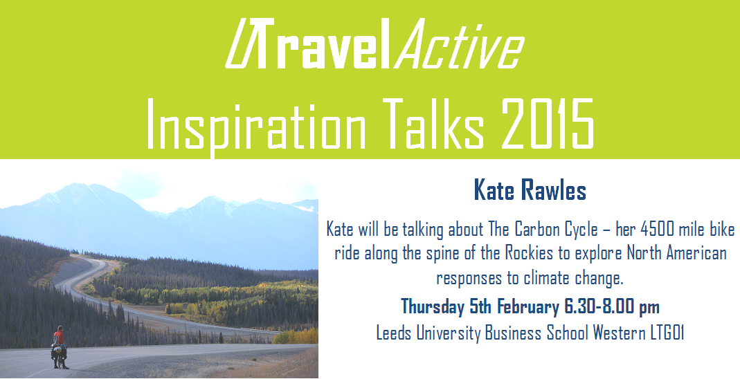 UTravelActive's tweet image. #InspirationTalks Kate Rawles. Get your ticket now @ ow.ly/HOXUq
