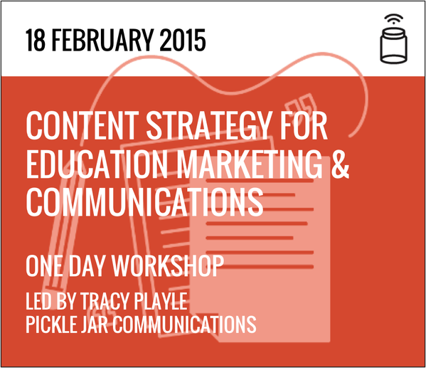hecomms's tweet image. Last day to get early bird tickets to our Content Strategy for Education Marketing workshop bit.ly/1A8b0KD