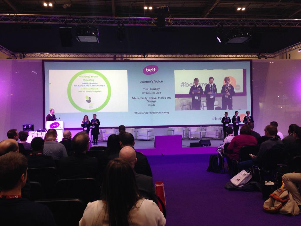 BrainPOP_UK's tweet photo. The kids take the #bettarena by storm, talking about *their* top edtech. Come and support them #wpabett #Bett2015 http://t.co/Wr4LyM7QQu