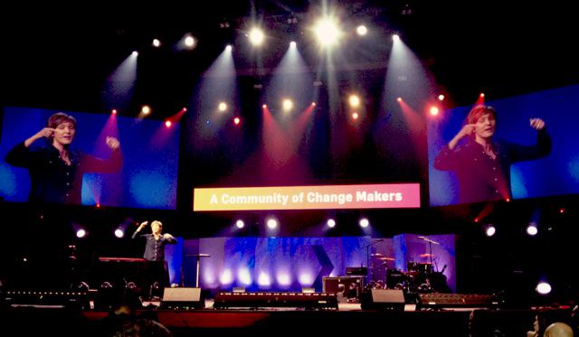 aallanmartin's tweet image. "You know who catches the wave?  Those who are in the water..." --Danielle Strickland  #catalystdallas