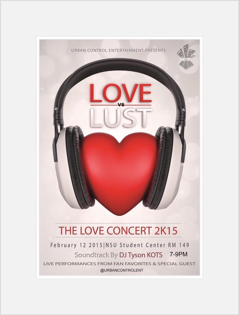 2nd annual love concert !! FEBRUARY 12 at 7:00 ! #badgirl #dance #music #urbancontrol #uc #poetry