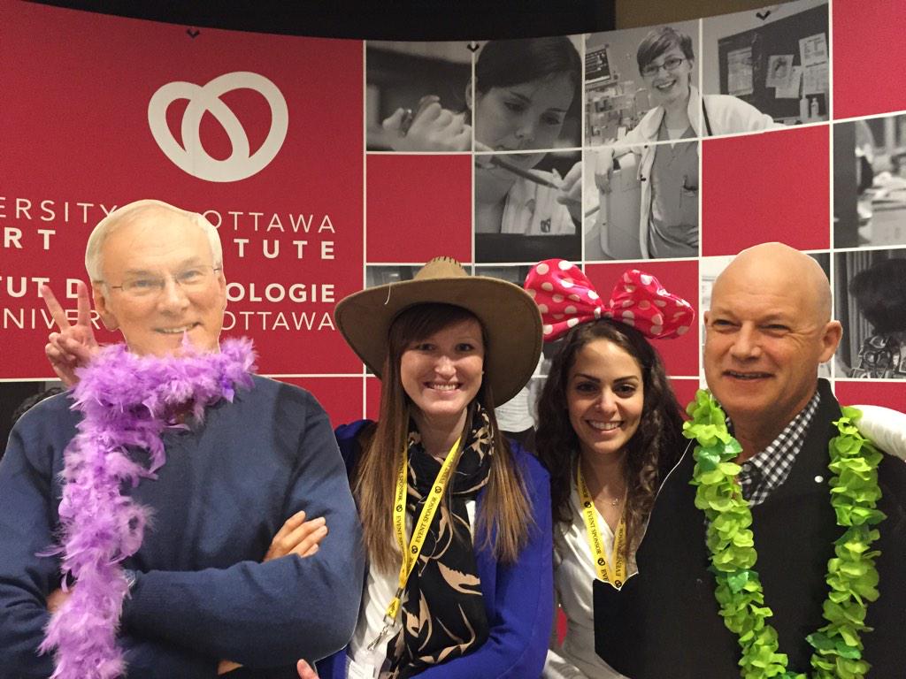 MyraFahim's tweet photo. Having some fun at the #OMSC2015 conference! @erin_bc http://t.co/pBmdUL3UeN
