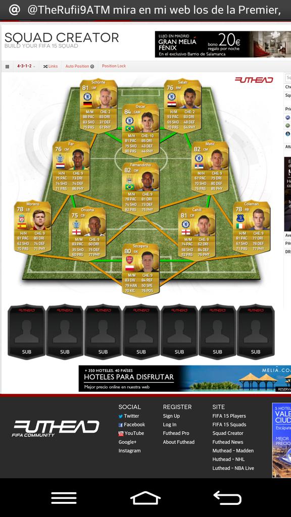 PlanetaFUT15's tweet photo. Aaui teneis el equipo con Salah de DC , a lo @RubHDReturns , 100% recomendable http://t.co/3tlyUN6ltF