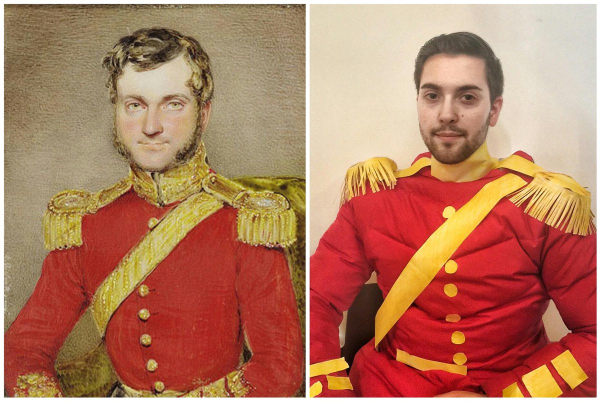 "Portrait of George Henry John Heighman" by Edwin Dalton Smith,1852 - Follow us on instagram.com/foolsdoart