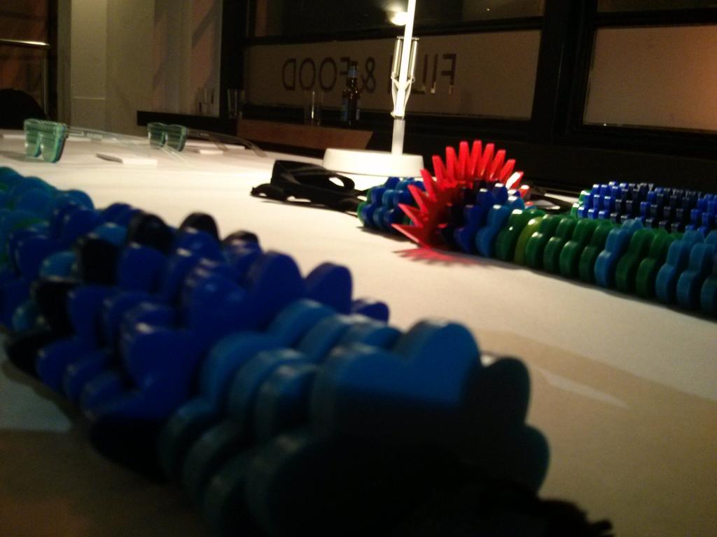 IIbbotson's tweet photo. Do like the touching air wearables at #aqplus fab work by @stefpos and @miriamquick.. http://t.co/8CSFHRV8eS