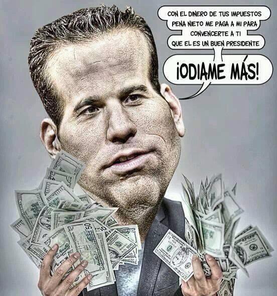 TV_Infiltrado's tweet photo. #EngañoComoLoret @lopezdoriga @Adela_Micha d Televisa q buscan IMPONERNOS candidatos p/ seguirnos De$pojando Bill$$$! http://t.co/tfCLsmUPnj