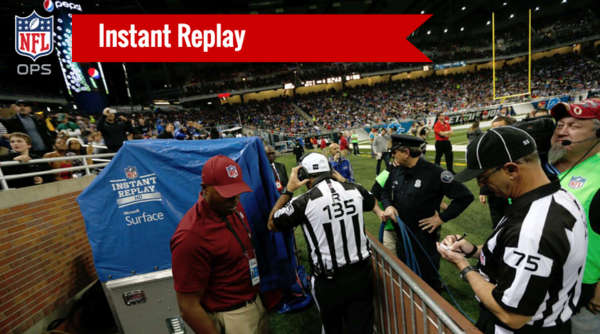 TroyVincentSr's tweet photo. #NFLTech: We’ll test having referees use a tablet to view a play during challenge rather than going under the hood. http://t.co/oCoyKZp7zW