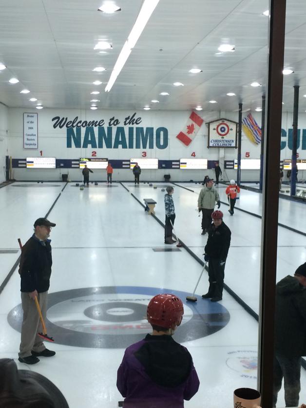 sobc_vanisland's tweet image. 'Rockin' out at Nanaimo curling practice last night! #onthebutton #sweep @sobcsociety