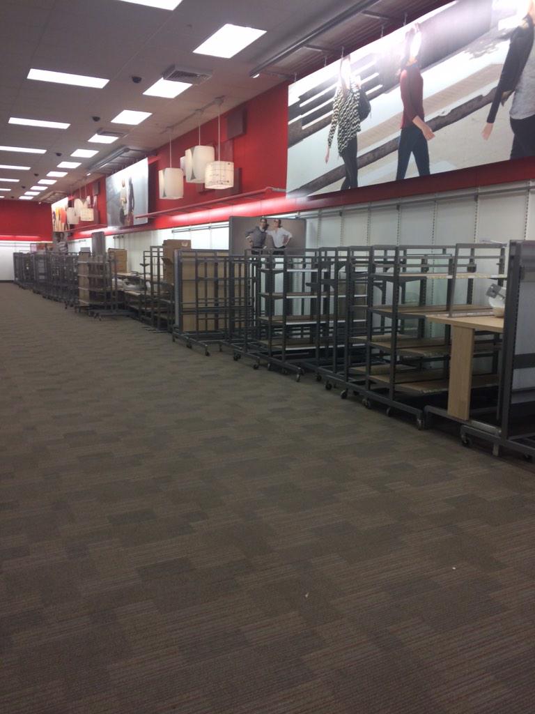 jaclynocean's tweet image. This is the saddest picture I have ever had to take #riptarget