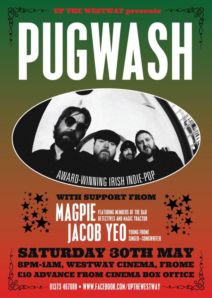 thisisthecrown's tweet image. Tix on sale now for May's Up The Westway #Frome @WhatsOnFrome @fromediary @FromeLife @FromersFromeFM @baddetectives