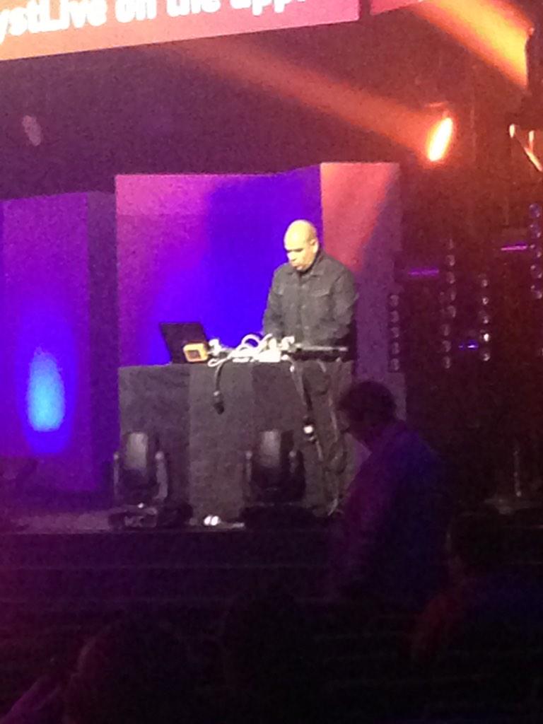 drvictorcouzens's tweet image. Loving #CatalystDallas. Live DJ on the stage between sessions.