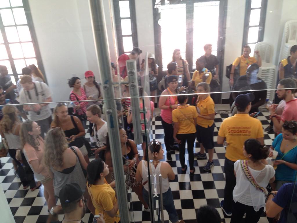 Nos visitan en Intendencia Fluvial estudiantes que llegan de intercambio a <a href="/UninorteCO/">Universidad del Norte</a> <a href="/UninorteWorld/">Uninorte World</a> #VolvemosAlRío