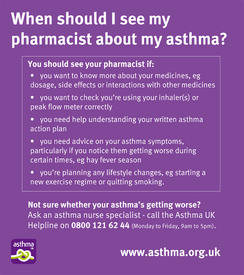 76whit's tweet photo. Perfect!
@asthmauk: 'When should I see my pharmacist about my asthma?' What d'you think? http://t.co/8riElvraAc
@WessexAHSN @WesxCLAHRCResp