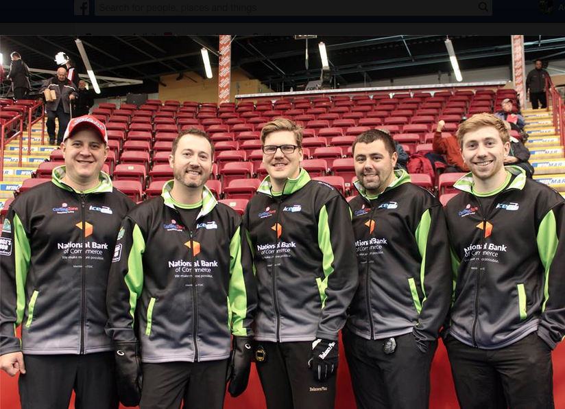 USACurlingNats's tweet photo. How far will #TeamShuster go? Come to @WingsStadium to find out. 
(l-r): John, Tyler, Matt, John, and Trevor. http://t.co/0aDzywhWmM