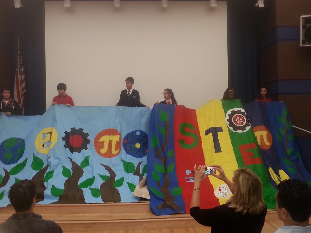PeaceAcademy's tweet photo. Good pic of @PeaceAcademy mural presentation RT @AlisonVai: The @jacksonpusd showcase. http://t.co/HRPKePLKQz
