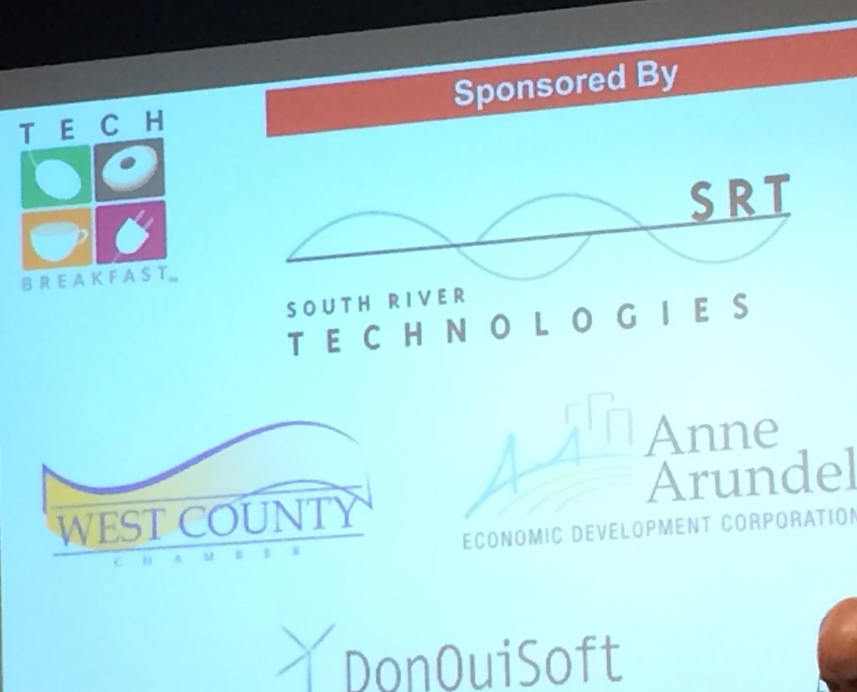webdrive's tweet photo. South River Technologies had a great time at @tech_breakfast this morning at @CIC_Tech! http://t.co/jOoYa2SFxC