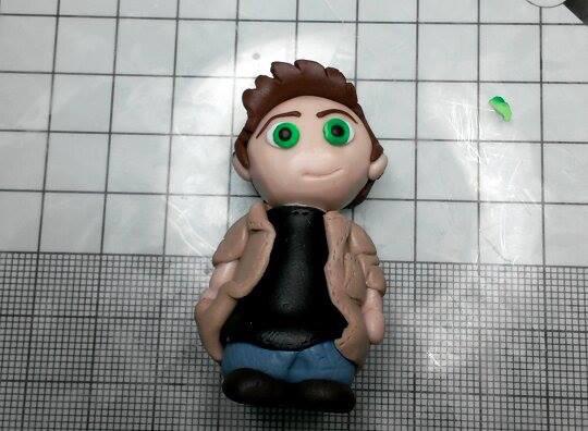 MidnightBDesign's tweet photo. A non demony, happy, almost season one Dean! #SupernaturaI http://t.co/F6wJ3eMydx