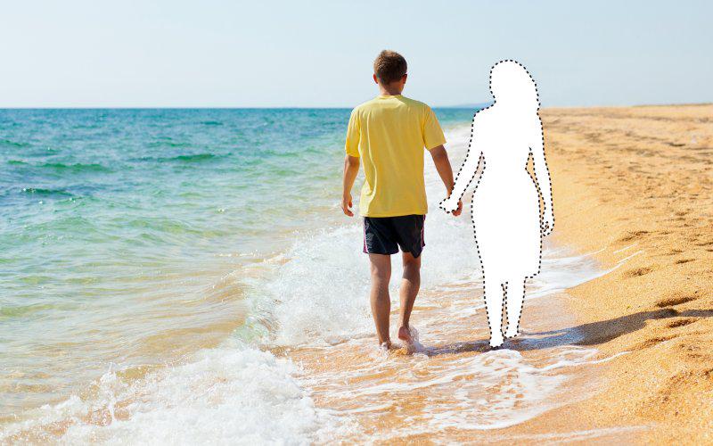 Invisible Boyfriend Girlfriend Fidanzato/a invisibile per donne/uomini single