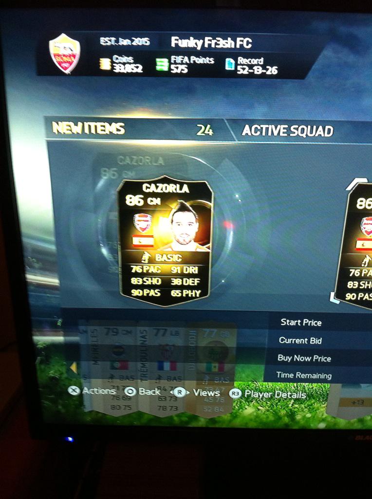 TopWager's tweet image. IF cazorla up for grabs!! RT FOR A CHANCE TO BE IN THE DRAW!!