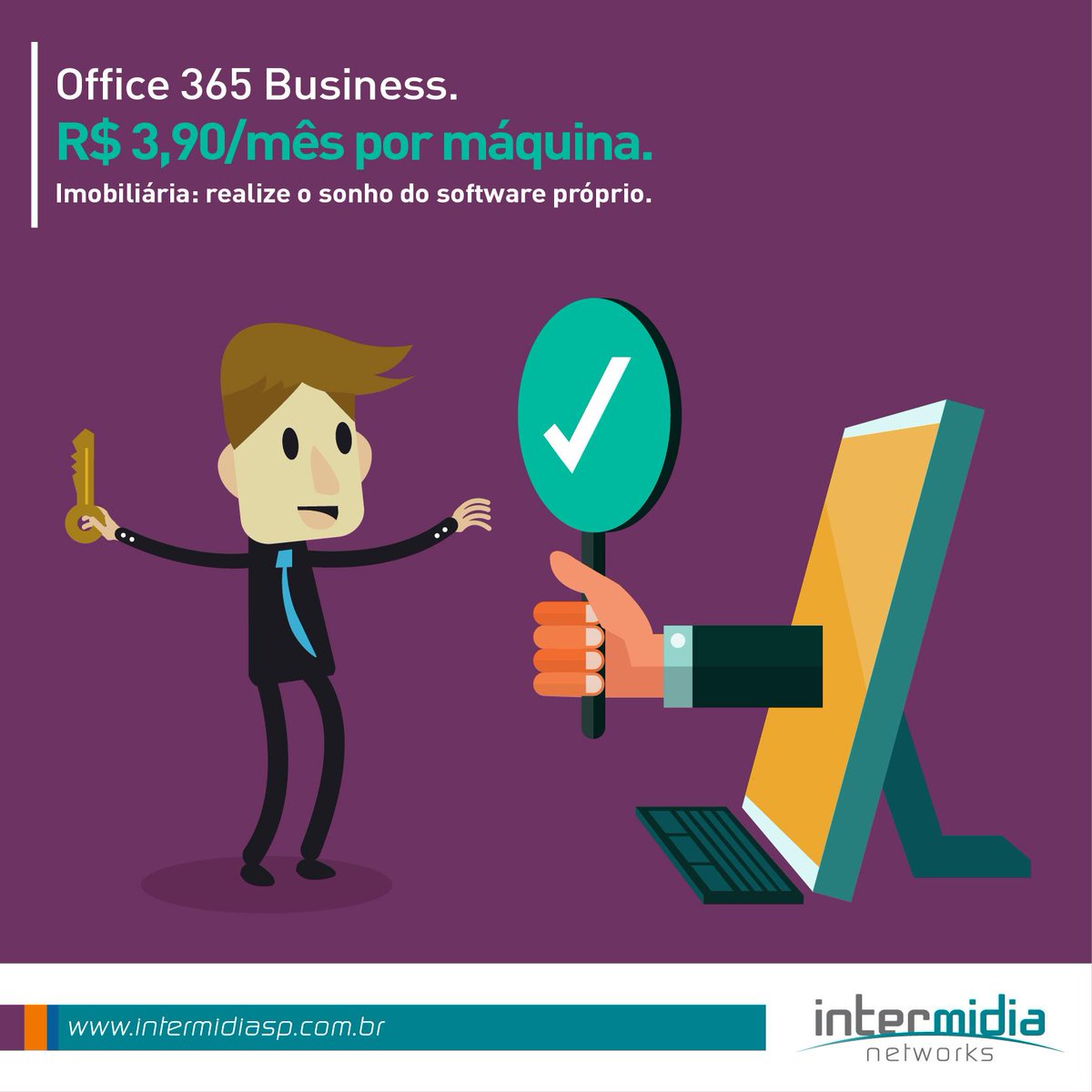 Intermidiasp's tweet photo. Imaginou sua imobiliária ou corretora com Office original e todos os recursos disponíveis? http://t.co/l47oYqGnuX http://t.co/IJheWsFhF2