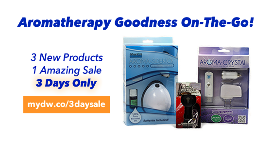 DiffuserWorldUS's tweet image. 3 New Products, 1 Amazing Sale, 3 Days Only: bitly.com/1L4YSTh #EssentialOils #Aromatherapy