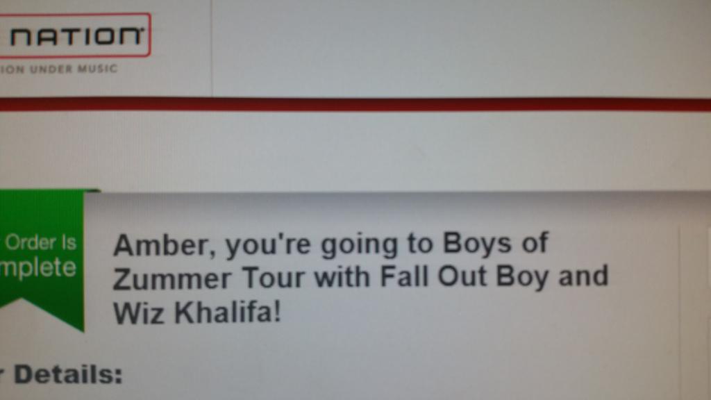 arottwein's tweet photo. So apparently I'm going to this Wiz Khalifa concert. http://t.co/hrlMl80PCr
