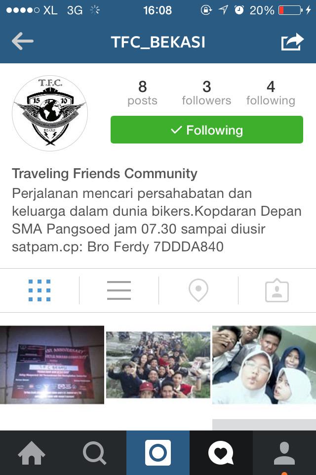 Follow nih ig nya tfc;3