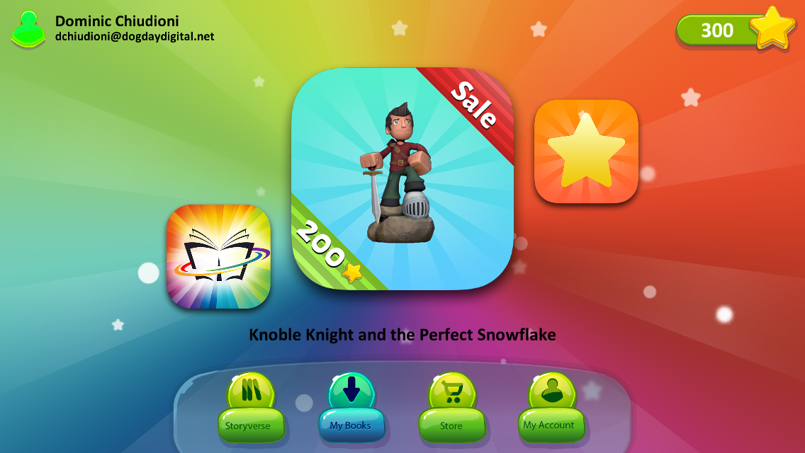 Knoble Knight and the Perfect Snowflake is  on #sale now! get it for only 200 story stars! app.lk/Bjn