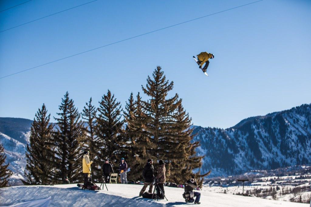 markmcmorris's tweet photo. It's about to go down @XGames 
SlopeStyle Semi Finals! 
📷 @Goodlife_inc http://t.co/FfU70ZxsTY