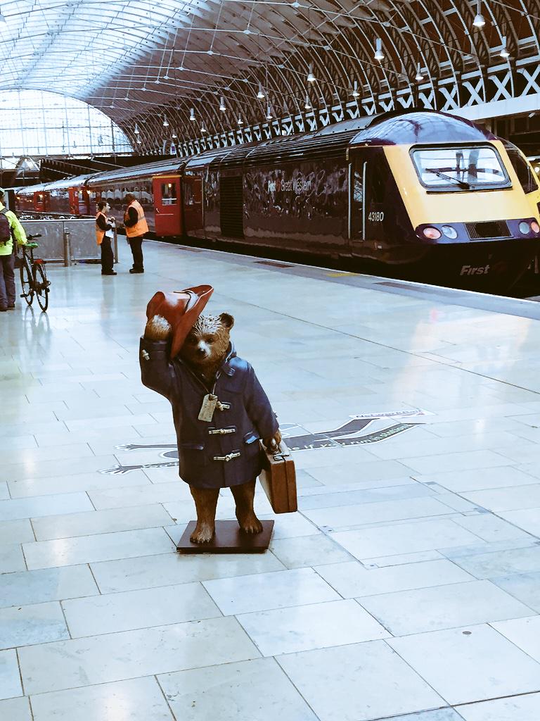 Smart_Carriers's tweet photo. David smart Delivering Paddington bear for Michael bond photo shoot. http://t.co/jEP8U3HuX7