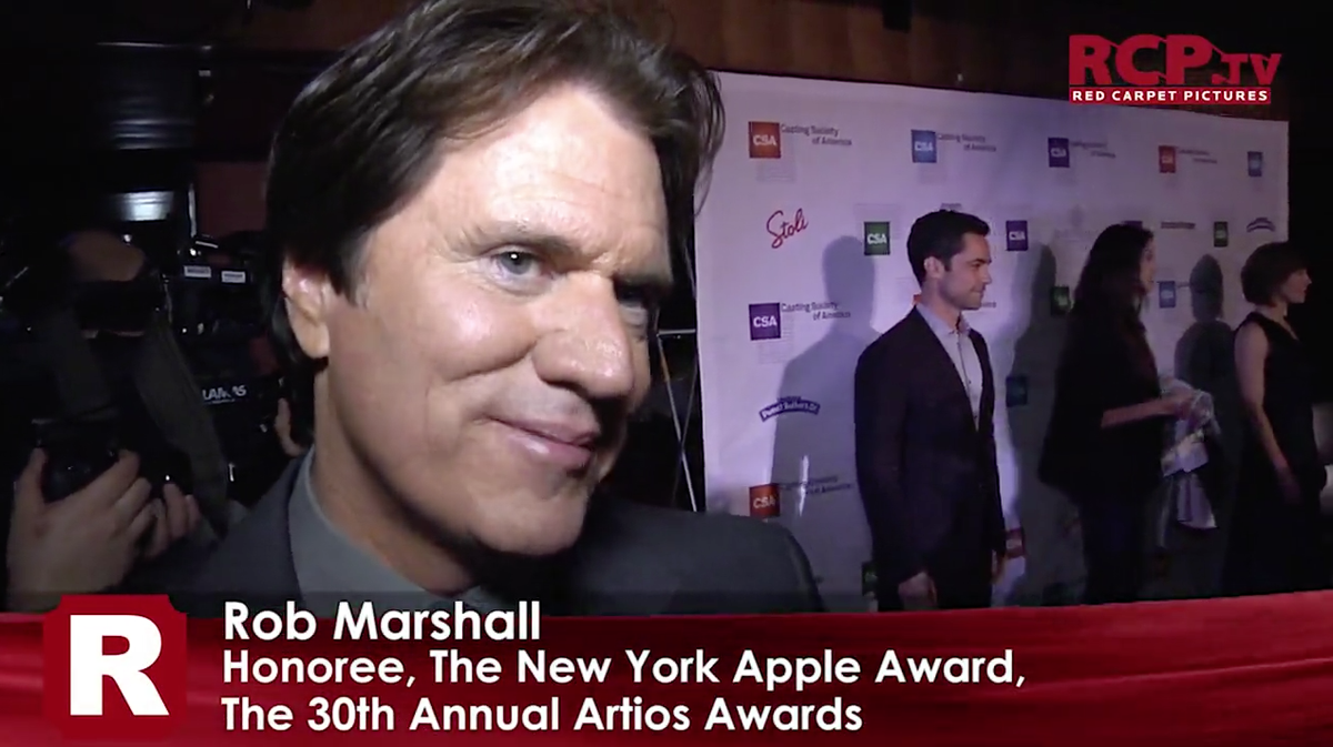 RedCarpetPics's tweet photo. Video: @CSAcasting Honors @IntoTheWoods Director Rob Marshall &amp; Castings Best Coast to Coast | http://t.co/OHGNP7FCg2 http://t.co/TMCaQCfwFY