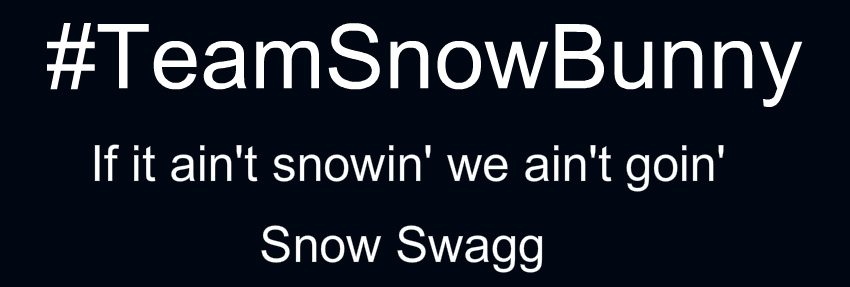 SnowbunnyTTV's tweet photo. #SnowSwag lol http://t.co/au6WZlnWUq