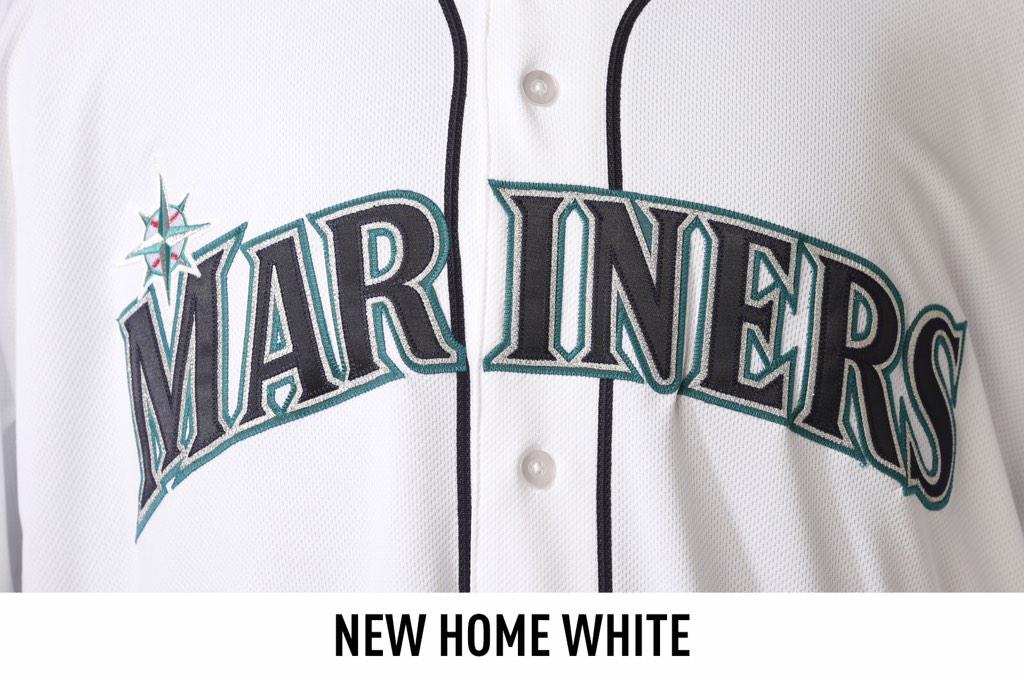 Seattle Mariners on X: First, we've rearranged the color scheme for the  lettering on #Mariners primary home and road jerseys.   / X