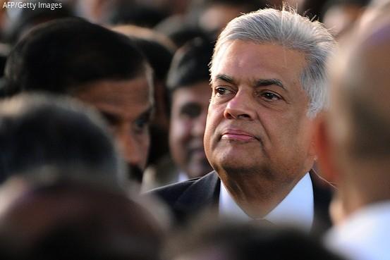 WSJ's tweet image. “This is going to be a huge, huge challenge.” - Sri Lanka Prime Minister Ranil Wickremesinghe on.wsj.com/1JtWEJy