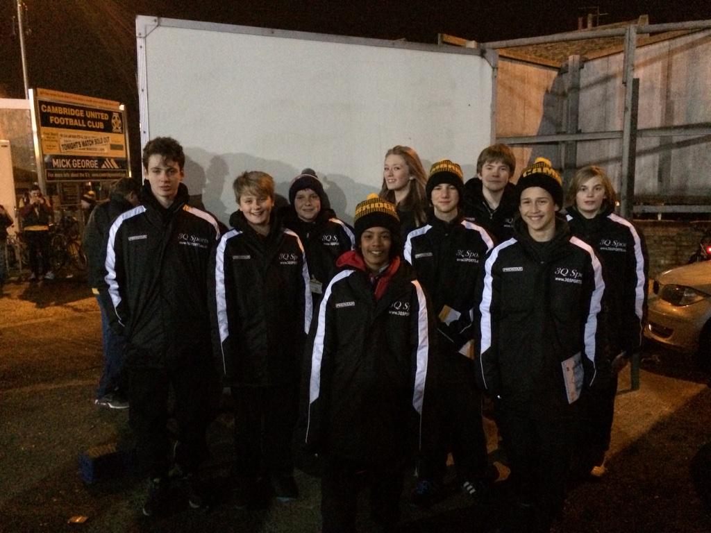 stonefairhaven's tweet photo. Ball crew ready http://t.co/IcuU8MH01H