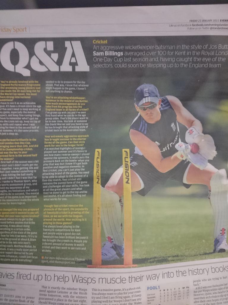 TIS_Aine's tweet photo. Great train time reading @standardnews @sambillings @ThomasIntSport #creatingwinningmindsets #itworks #Awareness http://t.co/nXMiOZBy2Y