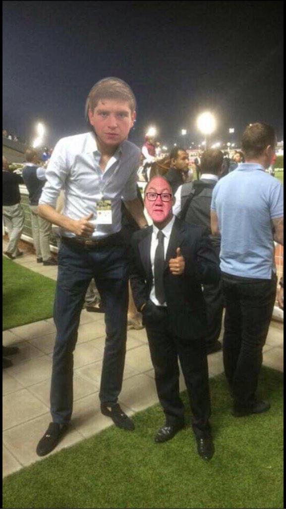 NonleagueFitzy's tweet photo. Had the best time ever with the best gaffa at the races, love you @JohnFlan58 👬❤️ #thenashfamily @MWarby24 U jealous http://t.co/7WQTX67qjQ
