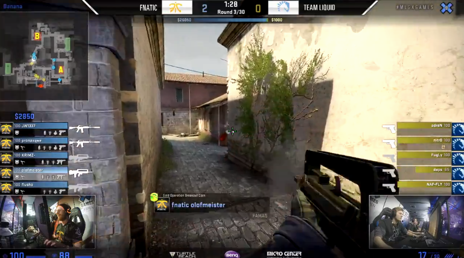 MLG's tweet image. The first #MLGXGames match between @TeamLiquidPro vs @FNATIC has started!

Watch on MLG.tv/XGames!