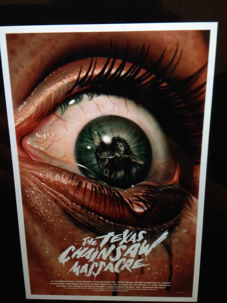 MakerNightmare's tweet image. Stunning new poster for TCM #horror