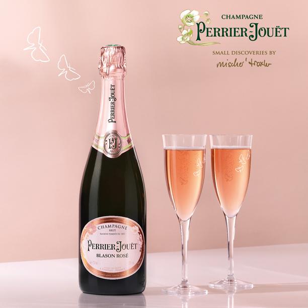 perrierjouet's tweet photo. Don't miss #PerrierJouet's launch of the #smalldiscoveries Blason Rosé coffret by mischer'traxler for Valentine’s Day http://t.co/GvQAdKcwAj