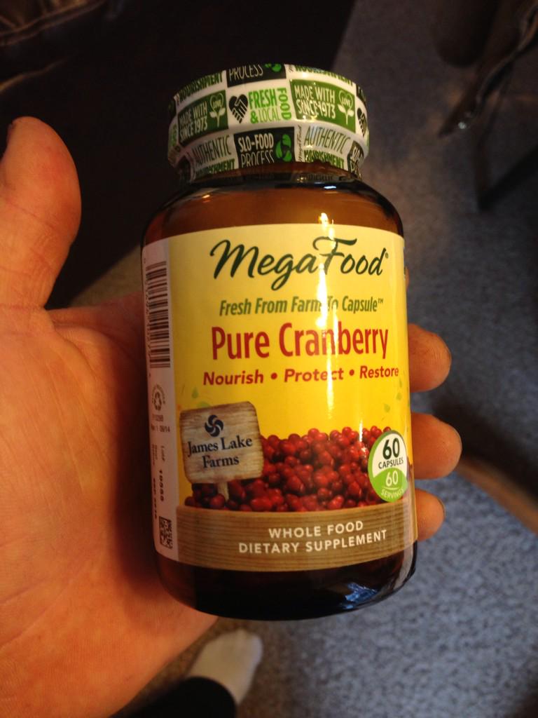 organicranJLF's tweet photo. We are on the shelf year round! Thanks @MegaFood #organicfarmers #cleanlivingnewyears #HealthYeah @WisCranberries http://t.co/ilz4QC7MKR