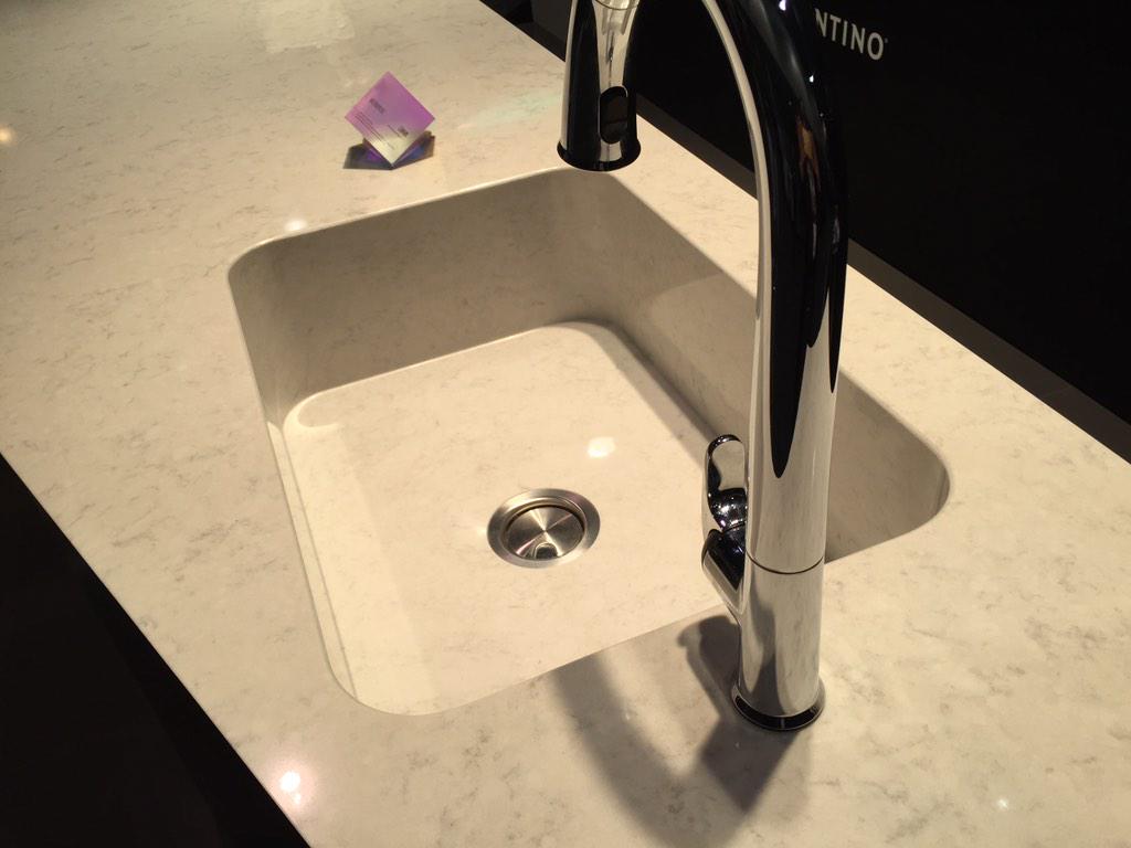 Silestone's tweet image. We&apos;re the proud recipients of #MetropolisLikes for our Integrity Due Sink XL! #KBIS2015
