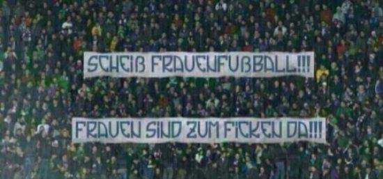 feminismusheute's tweet photo. #IchbraucheFeminismus damit ich mit meiner Nichte i. Fußballstadion gehen kann ohne dass sie Sprüche ertragen muss... http://t.co/4L2yEt097J