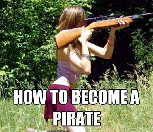 MariiahB's tweet photo. "@MensHumor: How to become a pirate... http://t.co/fzhwfzm9PZ" @ScottyK575