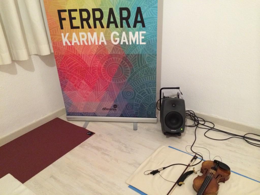 RokoOficial's tweet image. Con @RHviolin @ferraraoficial @YoguiJi Todo listo y en armonía! #KarmaGame