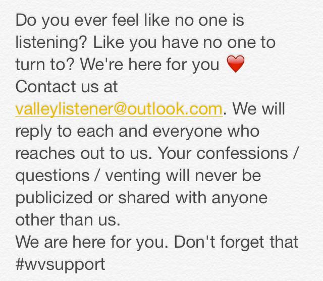 wvsupportsystem's tweet image. We're here ❤️